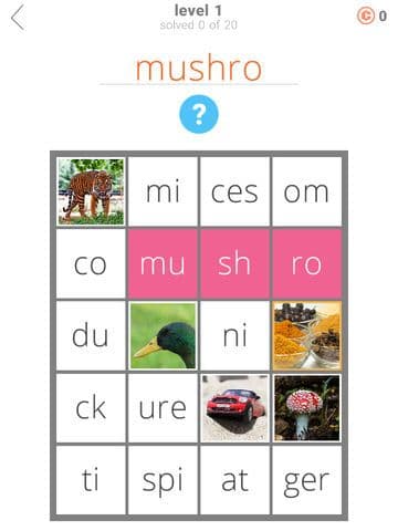 1 Pic 1 Clue: Word Search Game screenshot 2