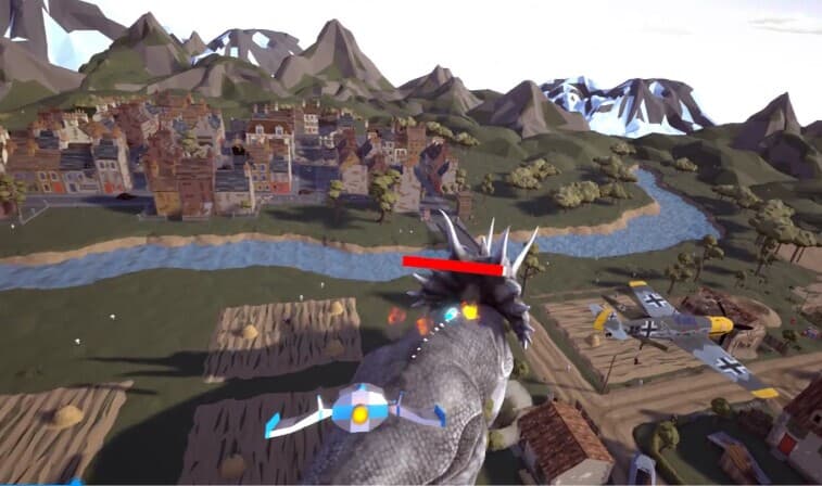 VR Dinosaur Invasion screenshot 2