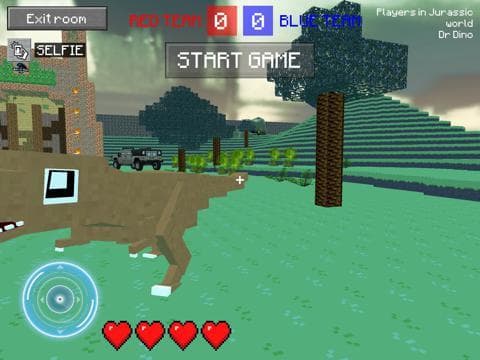 Jurassic Craft Dino Hunter - Tuvok Multiplayer With Mine Mini Skins for MC Pocket Remastered Edition screenshot 5