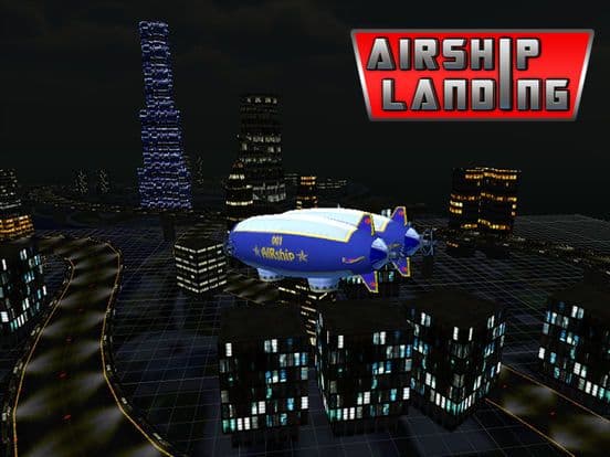 Airship Landing - Free Air plane Simulator Game screenshot 5