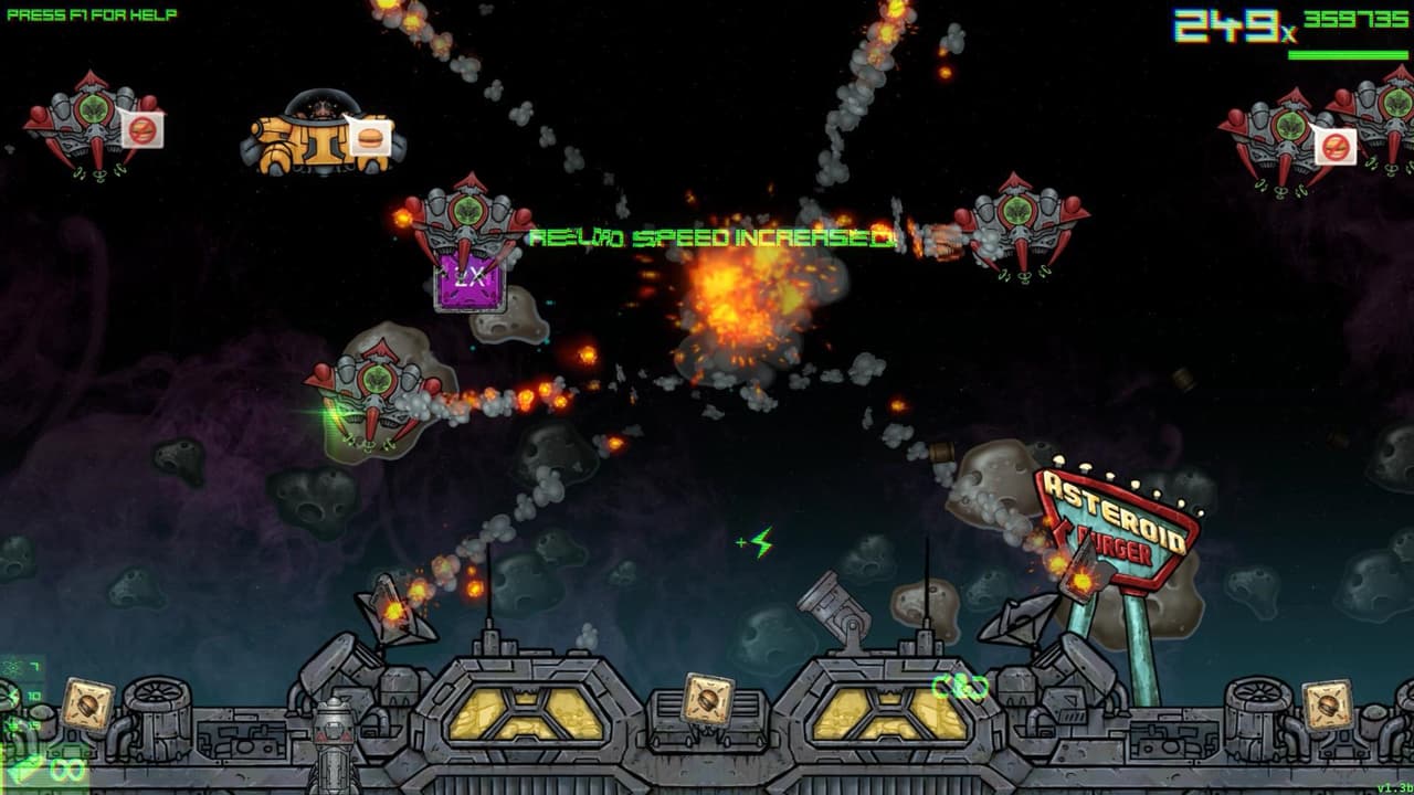 Asteroid Burger: Defense Force screenshot 5