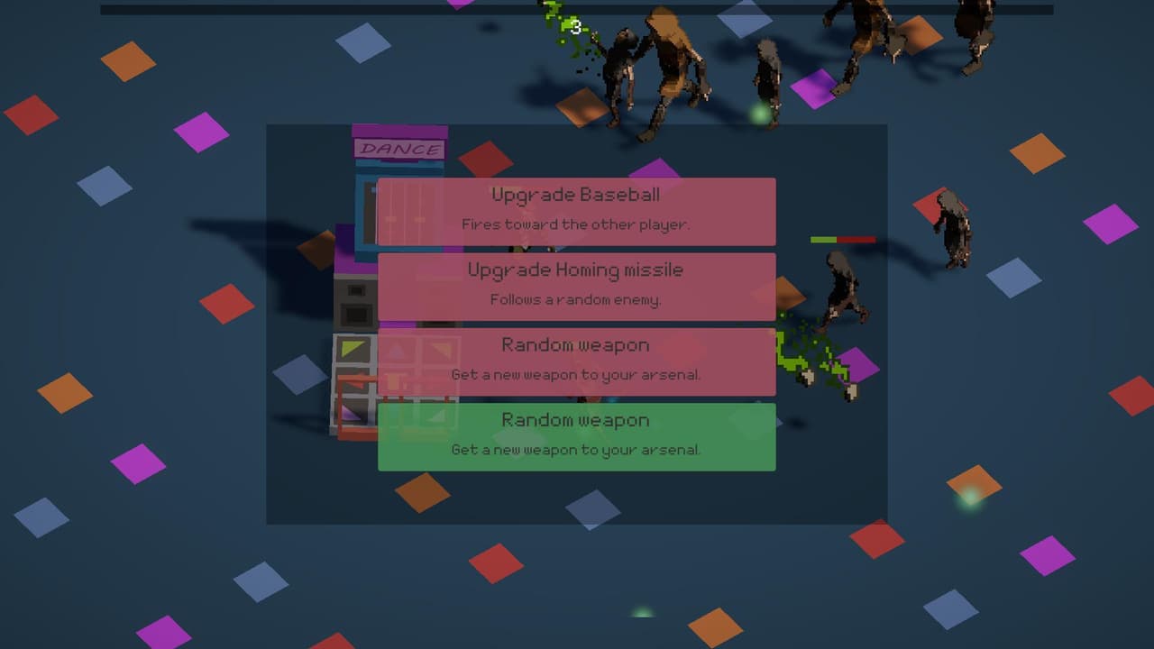 Arcade Survivors (Vojtěch Brůža, linalet) screenshot 4