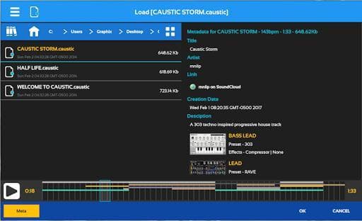 Caustic Guide screenshot 2