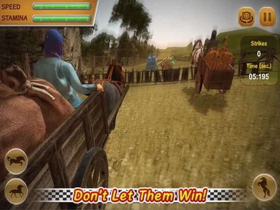 Horse Cart Racing Derby 3D screenshot 4