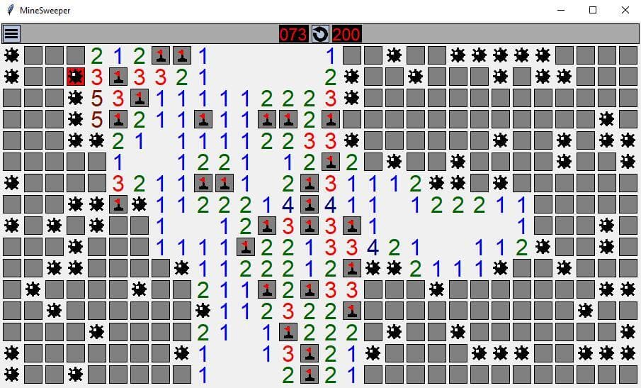 Minesweeper Remake (Peter Bedrick)
