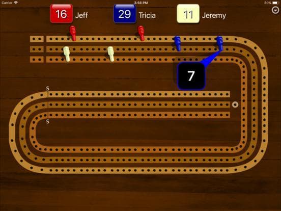 Cribbage Pegboard screenshot 3