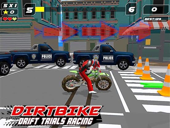 Dirt Bike Drift Trails Racing screenshot 3