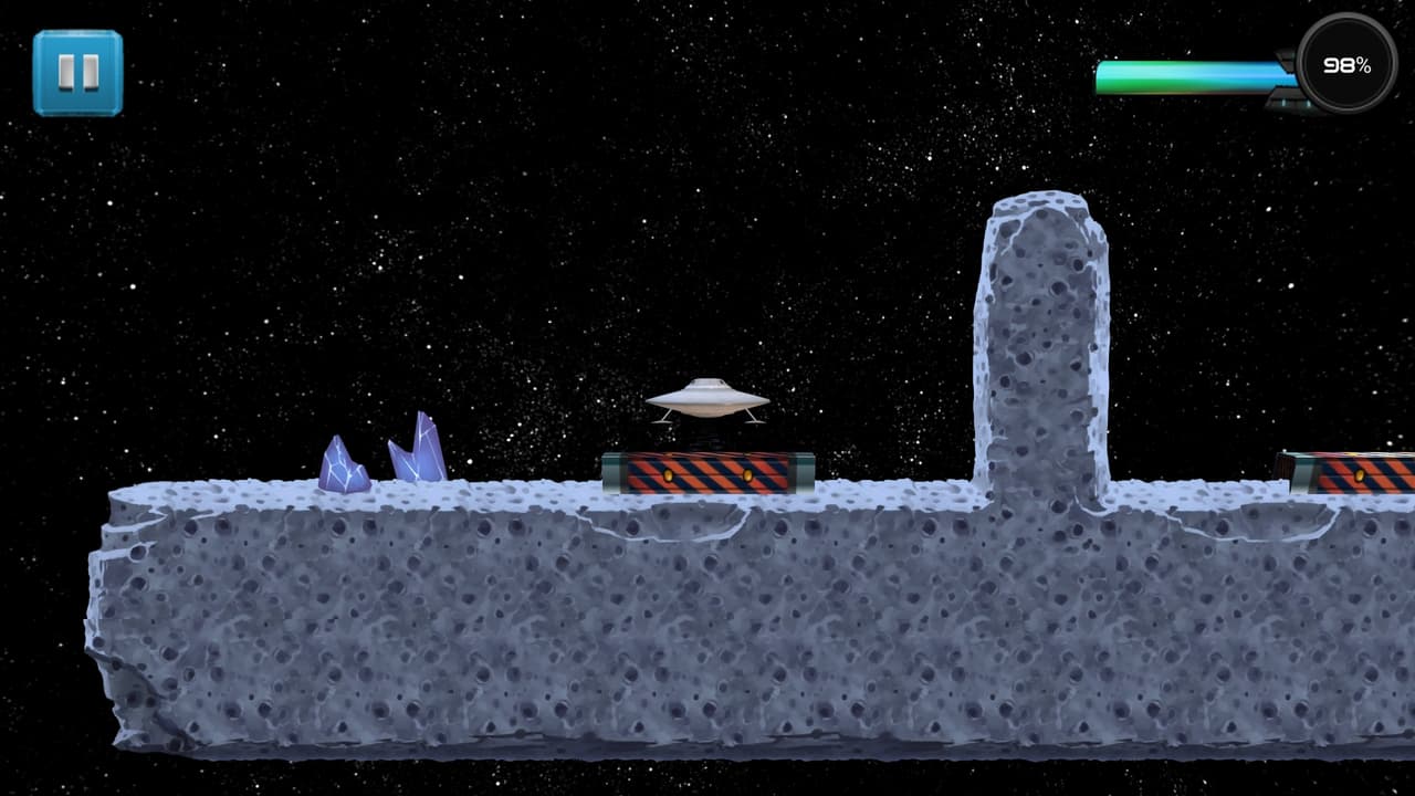 UFO Lander - lunar lander mission - explore cosmos screenshot 4