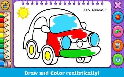 Coloring & Learn screenshot 2