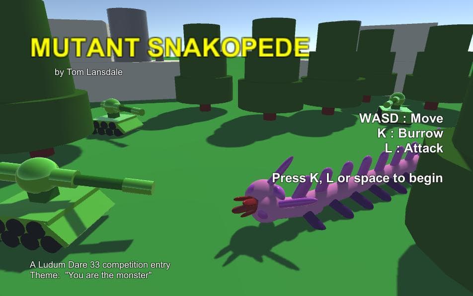 Mutant Snakopede screenshot 2