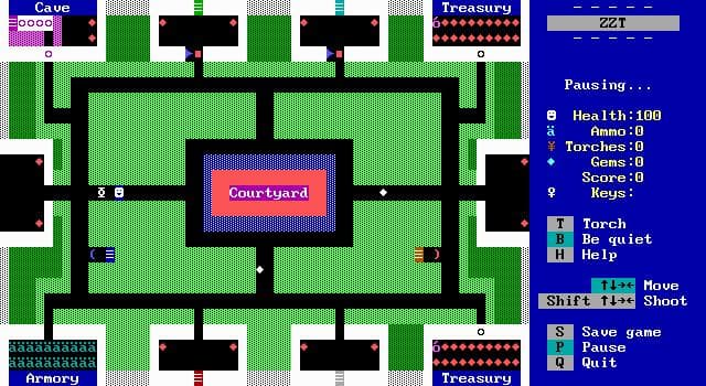 ZZT (1991) screenshot 5