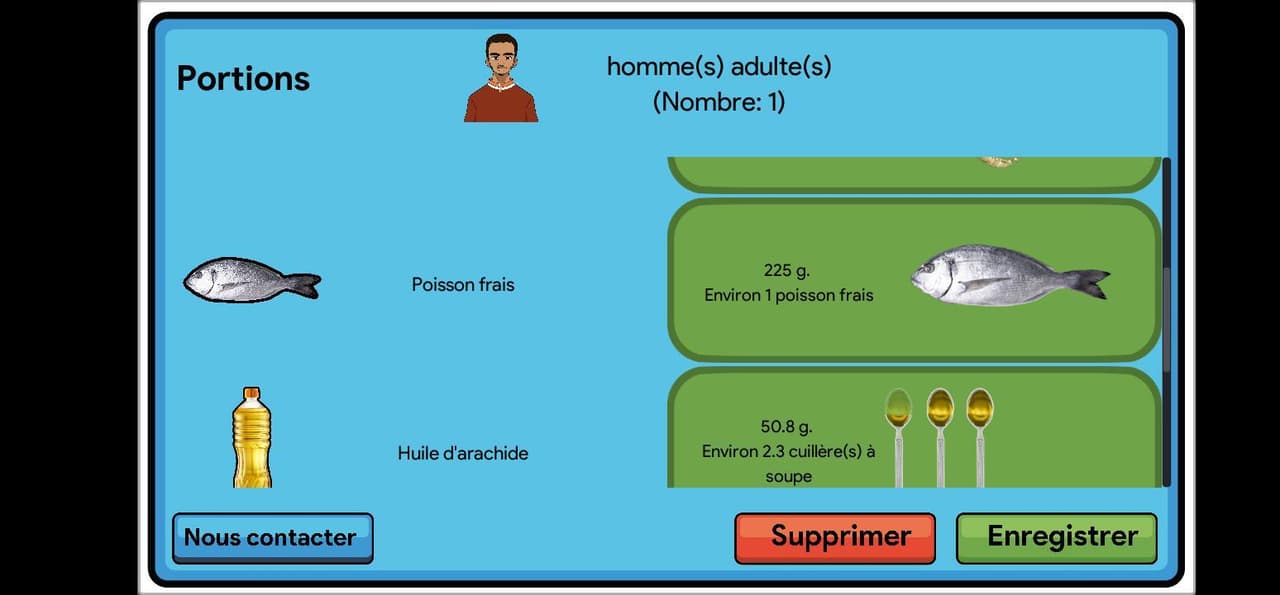 JE MANGE JUSTE screenshot 5