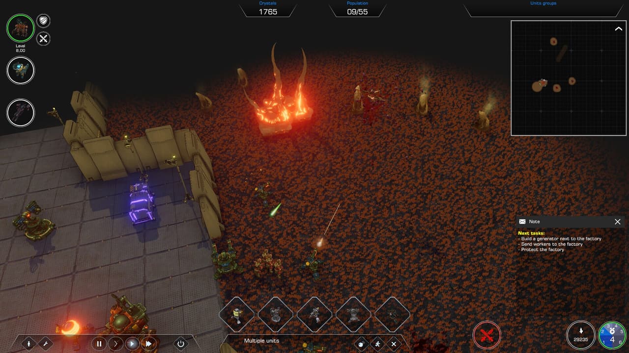 Grimstar: Crystals are the New Oil! screenshot 5