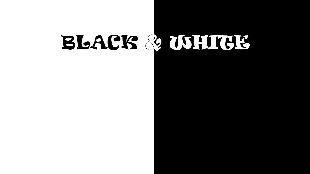 Black & White (itch) (Parzival20451)