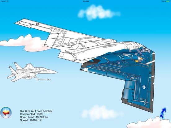 Military Aircraft - Coloring Game screenshot 5