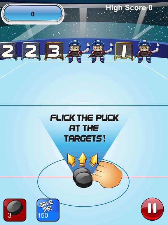 Hockey Flick Pro Version - The Great Hockey Game screenshot 3