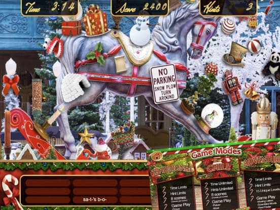 Hidden Objects Christmas Magic Celebration Time