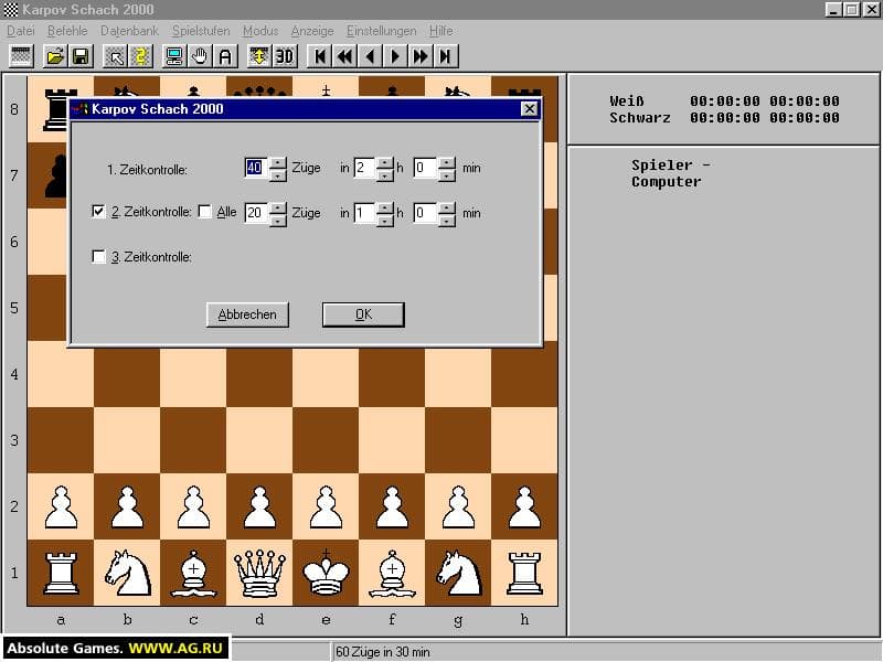 Karpov Schach 2000 screenshot 5