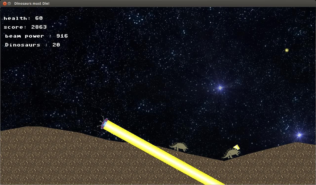 Dinosaurs Must Die! screenshot 2