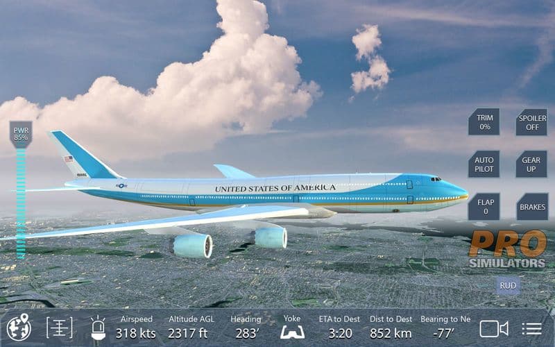Pro Flight Simulator New York Premium Edition screenshot 5