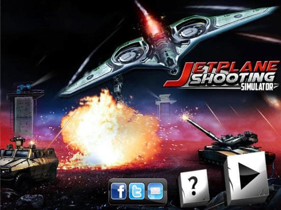 Jet Plane Shooting Simulator screenshot 2