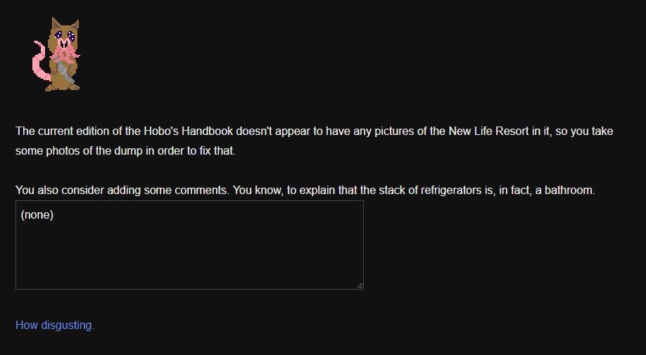 The Hobos Handbook to the Universe screenshot 3
