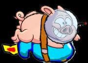Pig Rocket blasting off again!