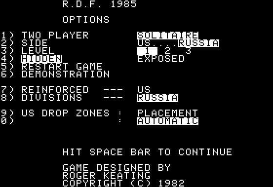 RDF 1985 screenshot 2