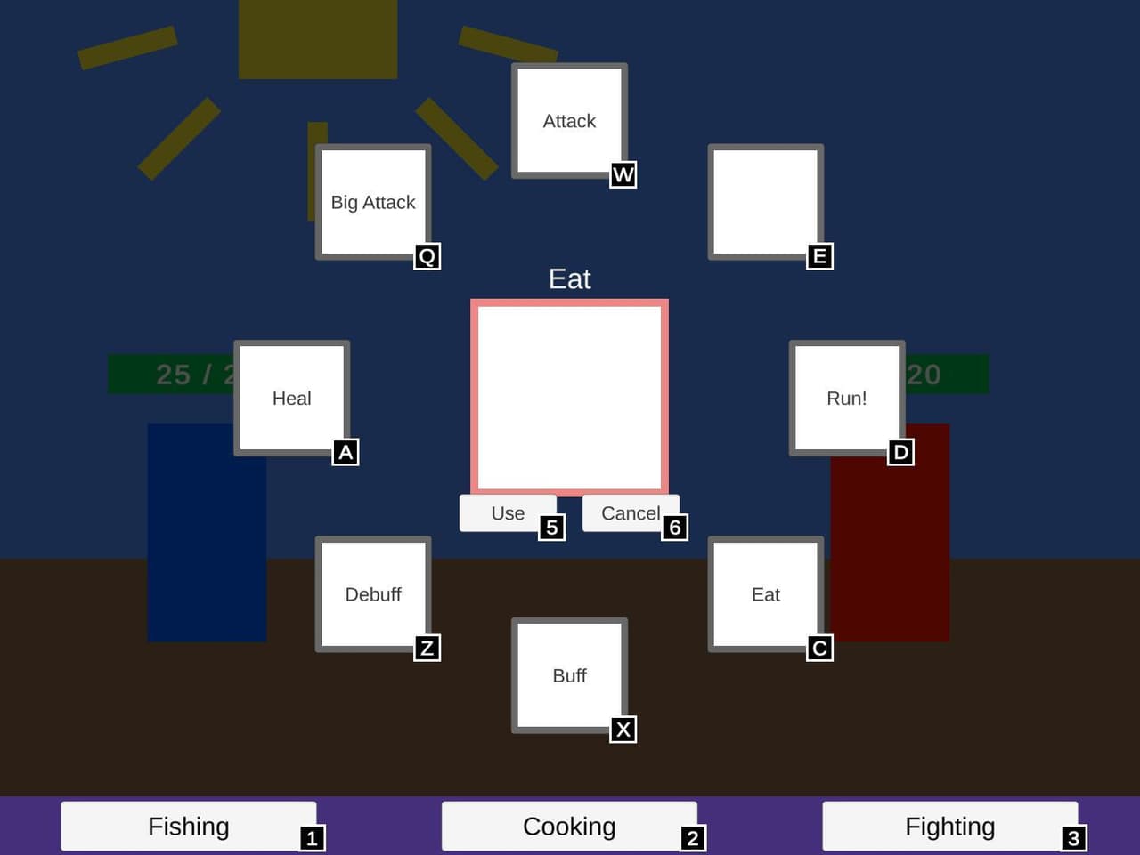 Gone Fishing, and Feeding, and Fighting...