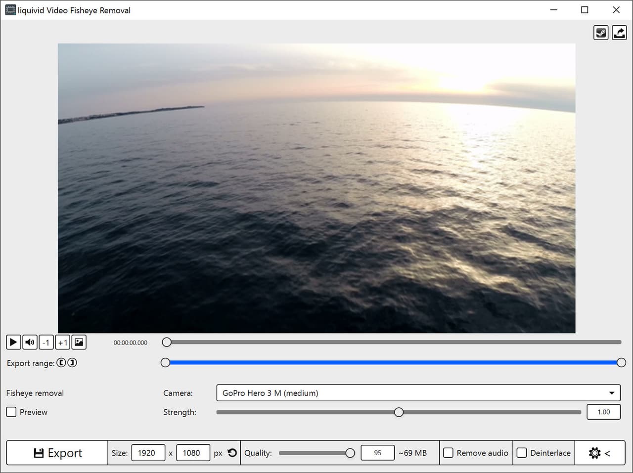 liquivid Video Fisheye Removal screenshot 3