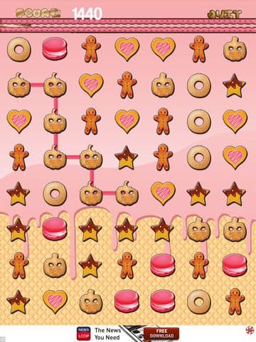 Cookies Match Mania Free Game! screenshot 3