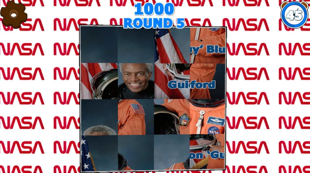 Scrambled Picture Game Black Astronauts screenshot 5
