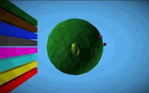 Snake on a Sphere