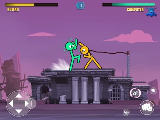 Slap Stick Fight: Stickman War screenshot 4