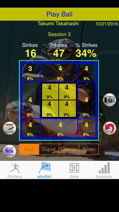 pitcherStats screenshot 2