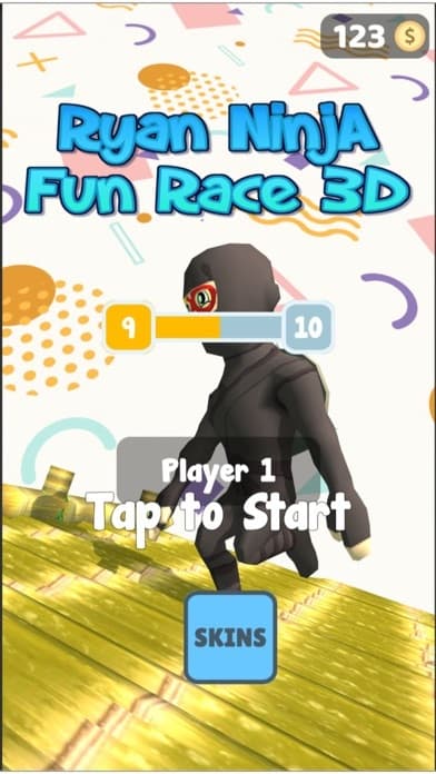 Ryan Ninja: Fun race 3D screenshot 2