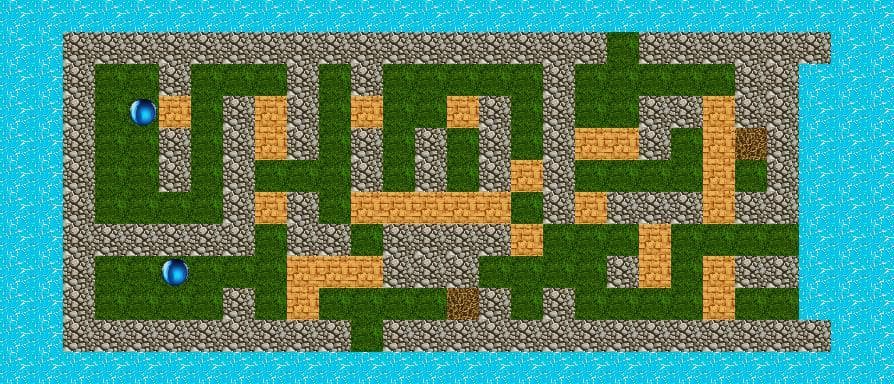 Blue Spheres (itch) screenshot 3