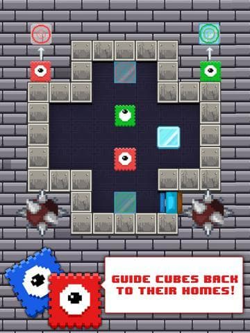 Cube Slide Escape - Can You Outsmart the Nine Dots and Boxes?: A fresh puzzle game 2014 screenshot 3
