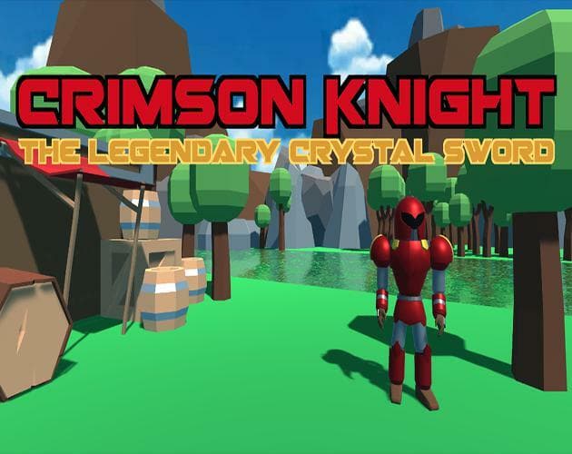 Crimson Knight - The Legendary Crystal Sword