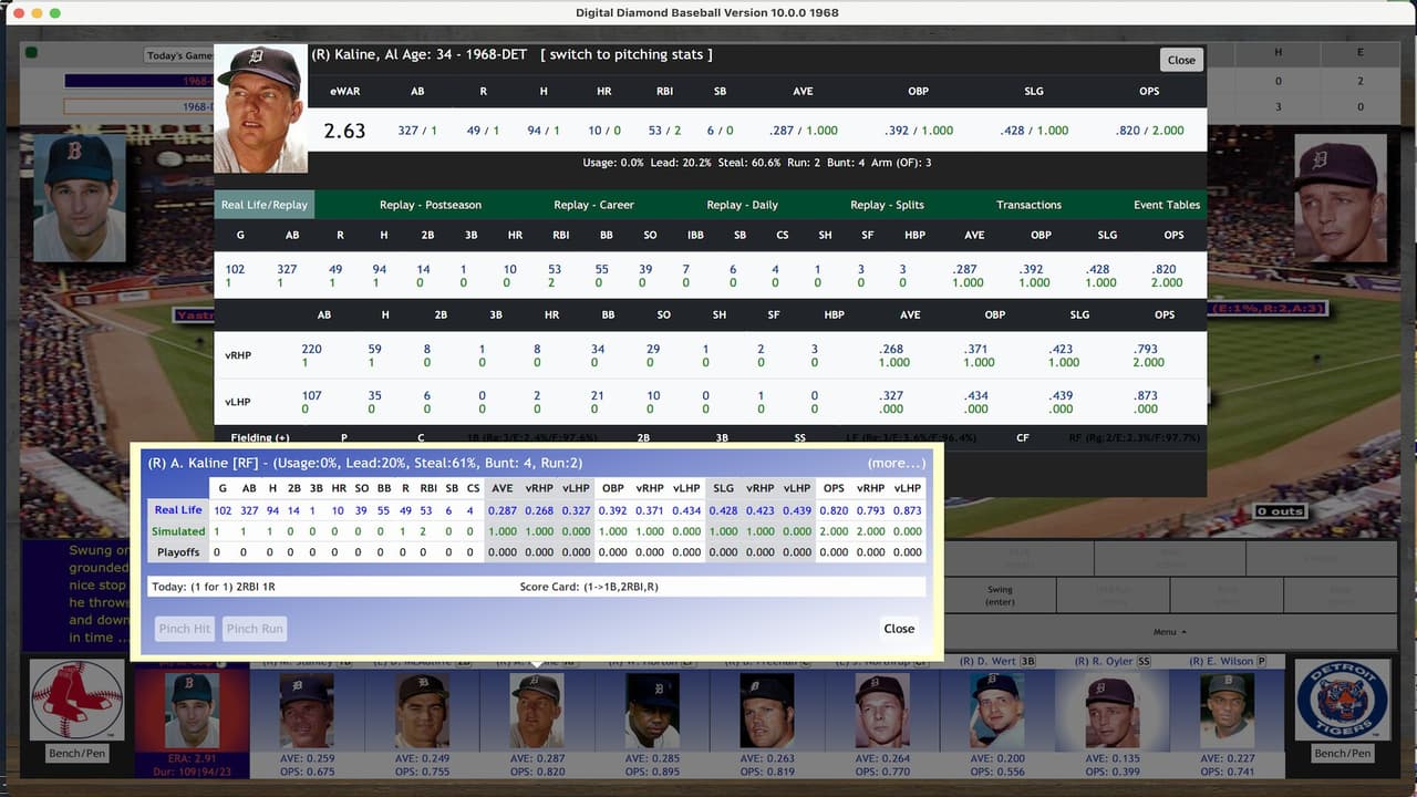 Digital Diamond Baseball V10 screenshot 4