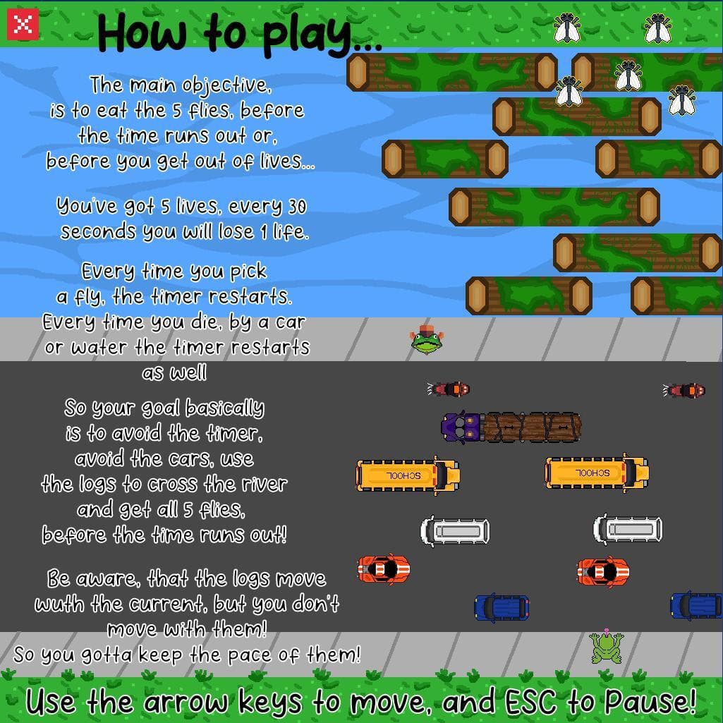 Frogger (itch) (nicorm) screenshot 3