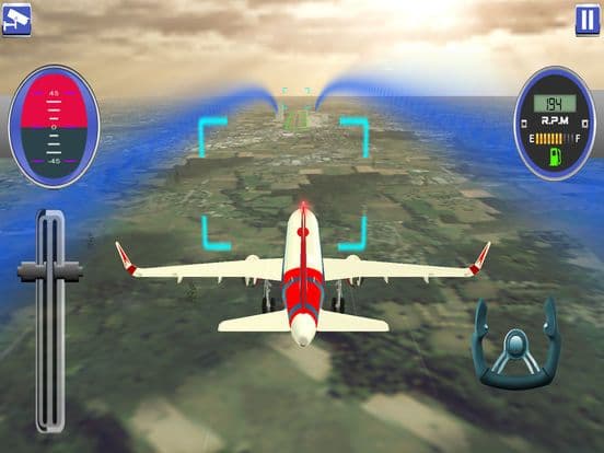 Flying Airplane Simulator 3D screenshot 4