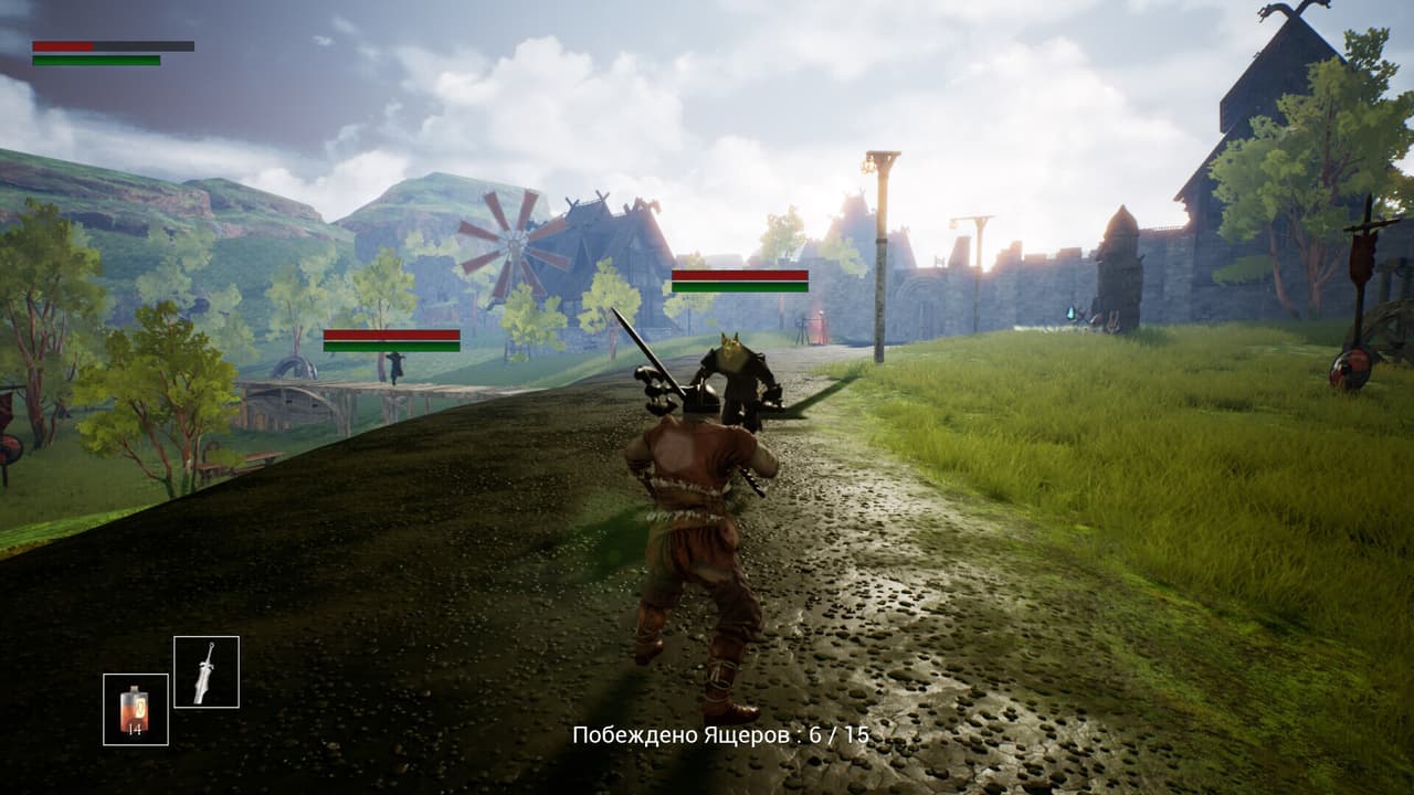ANCIENT RUS VS LIZARDS screenshot 4