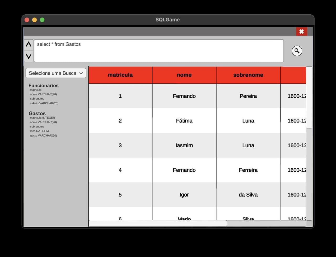 SQLGame
