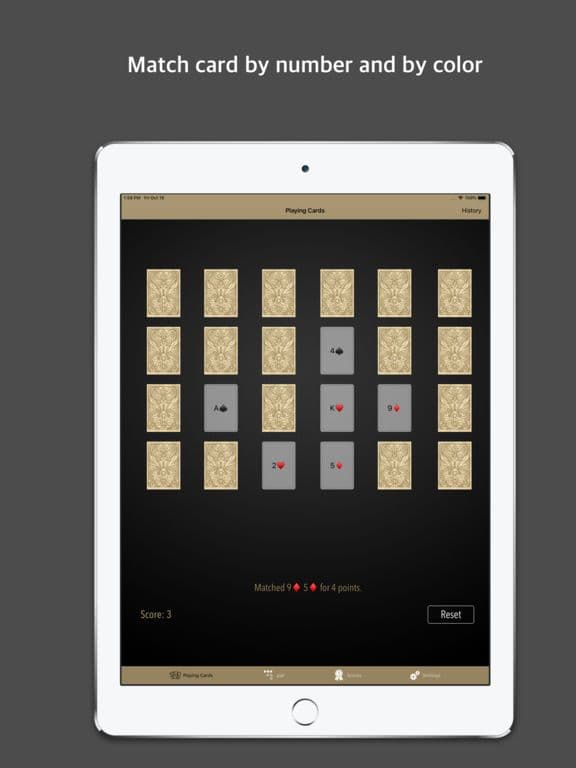 Matchismo - cards & pair screenshot 2