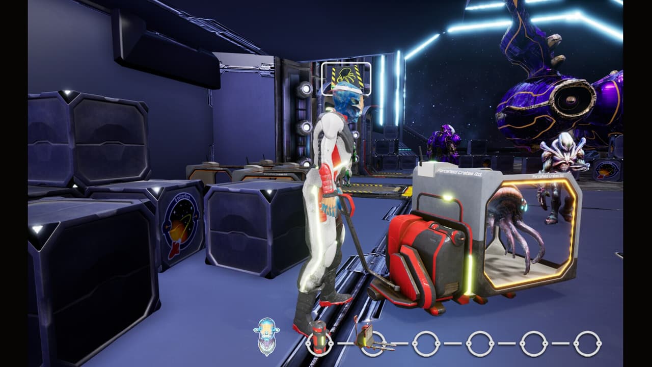 Space Alien Hangar screenshot 3