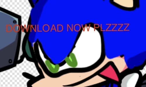 FNF Sonic with a gon? UPDATED ICONS!(VERY FIRST FNF MOD)