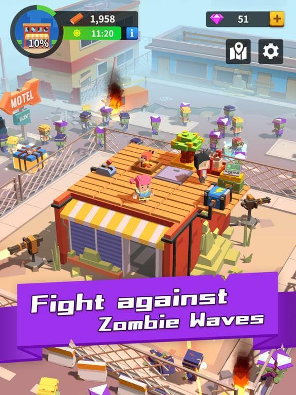 Idle Zombie Shelter screenshot 4