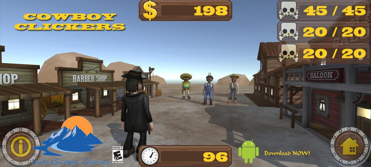 Cowboy Clickers screenshot 2