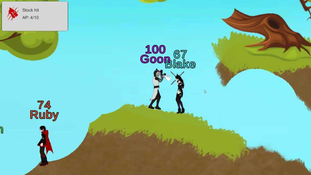 RWBY team fight screenshot 5